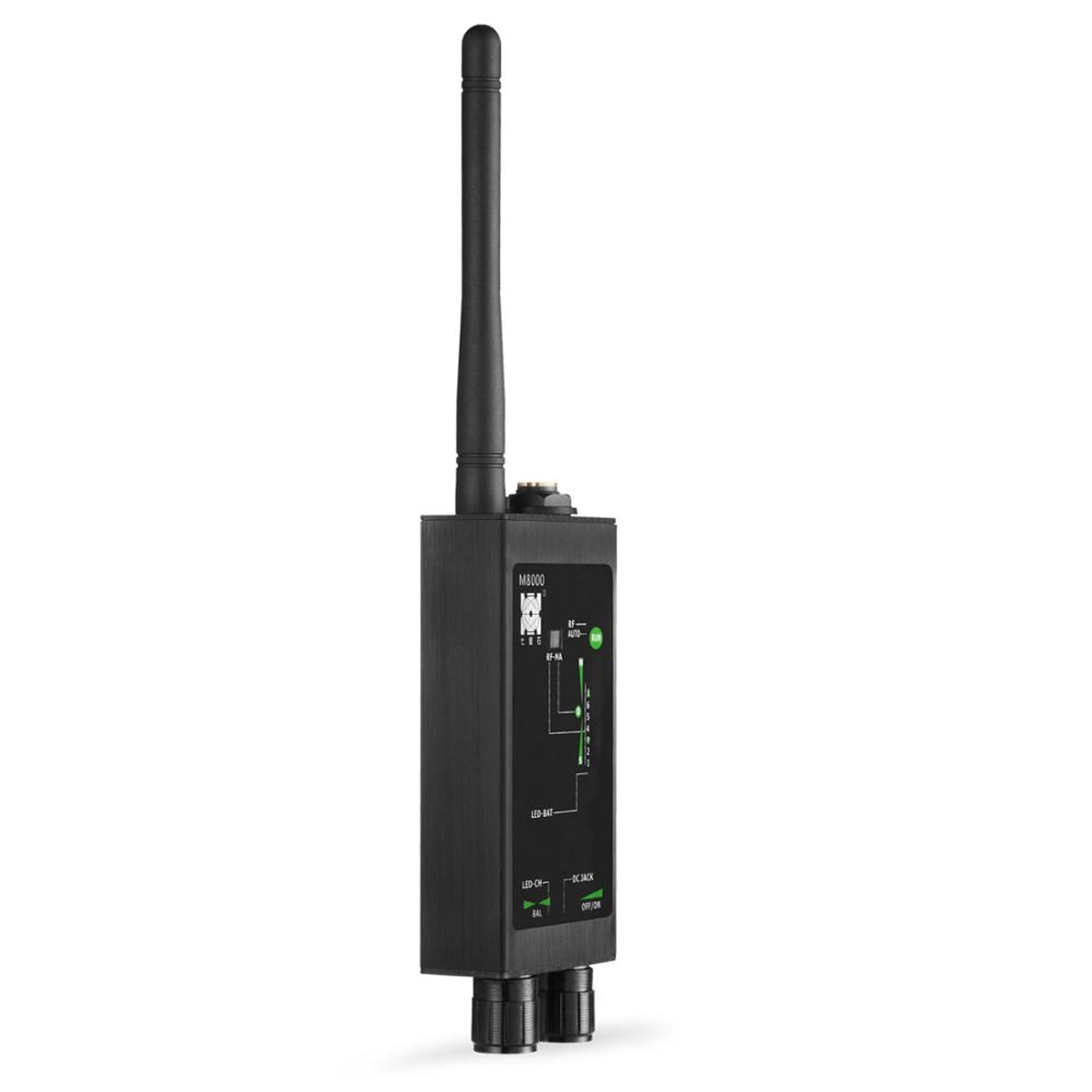 M8000 RF Signal Detector 8000mHz Anti Spy GPS Tracker Wifi Camera GSM Audio Bug Sweeper