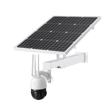 Wireless 4G Solar Powered PTZ Dome 5MP CCTV Camera 20x Optical Zoom 100m Night Vision