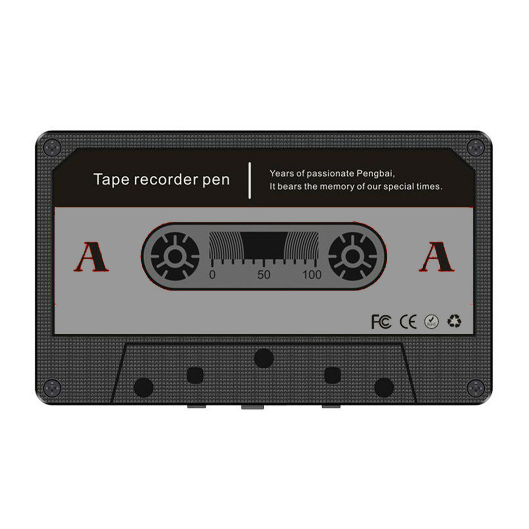 Covert Hidden Voice Operated Recorder & Transmitter in Cassette Tape Sound Activated / 80+ Hour Battery
