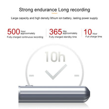 Long Battery Life (500 Hours) 8GB Voice Operated Sound Recorder High Quality 1536kbps