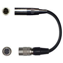 Shure WBH / WL 4 pin mini XLR TA4F Microphone Adapter for Body Pack Transmitters
