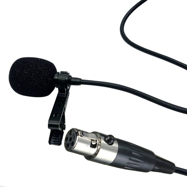 Micronic Lavaliere Microphone PTC1.5M for Wireless Body Pack Transmitters Professional Lapel Body worn Mic