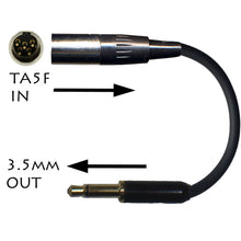 Lectrosonics Microphone Adapter TA5M/TA5F 5 Pin Mini XLR for Body Pack Transmitters