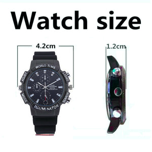 32GB Spy Watch Camera Full HD 1080p Covert Recorder with Sound 12MP Photo