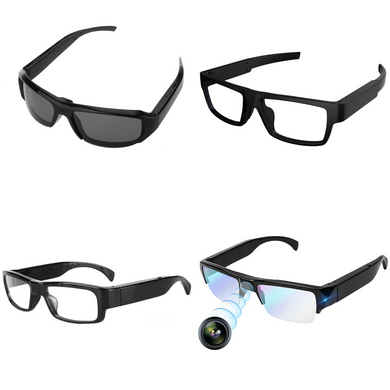 Covert Spy Camera Glasses Video Recording DVR & Touch Activated Sunglasses Eyewear