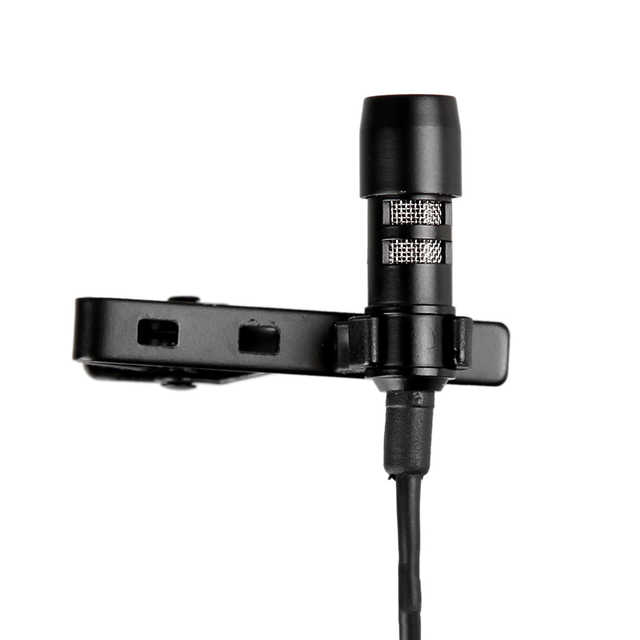 Clip On Lapel Lavalier Microphone for iPhone iPad Lightning Connector 2m, 4m, 6 metre cable length