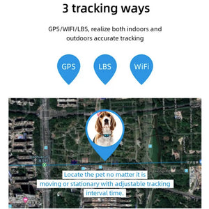 4G GPS Pet Dog Tracker Locater Live Real Time Accurate Tracking Anti Lost Geo Fence Device