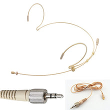 Double Ear Hook Microphone for JTS Body Pack Transmitter 4 Pin Mini XLR TA4F