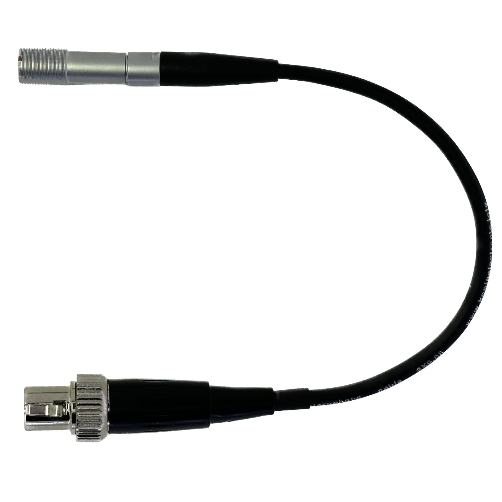 Lemo 3 Pin Microphone Adapter to Convert Shure Lavaliere Ear-Hook Head Mic to Different Body Pack Transmitter Connector