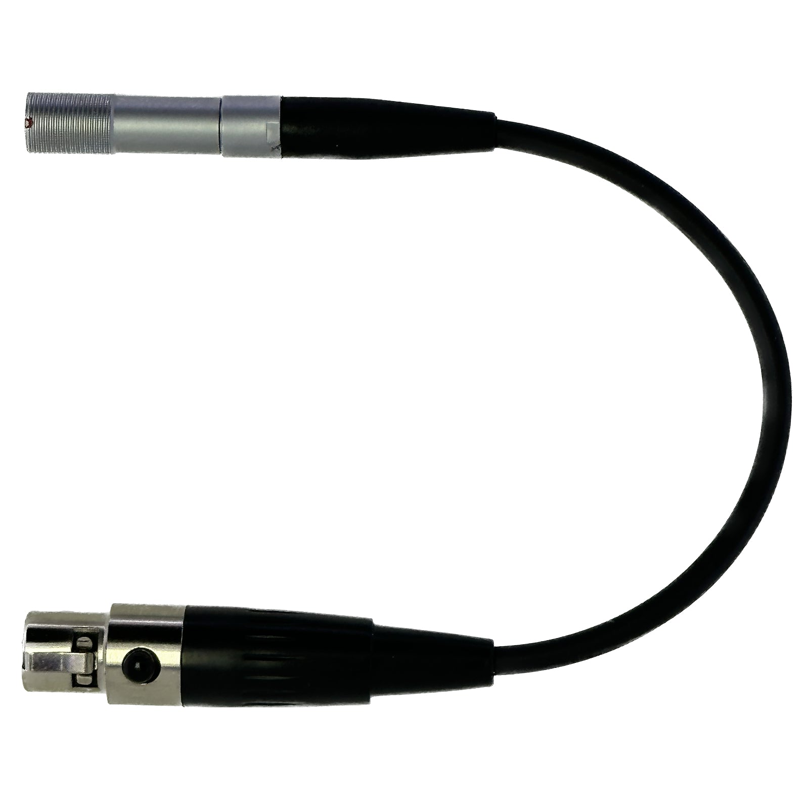 Lemo 3 Pin Microphone Adapter to Convert Shure Lavaliere Ear-Hook Head Mic to Different Body Pack Transmitter Connector