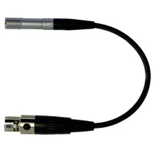 Lemo 3 Pin Microphone Adapter to Convert Lavaliere / Ear-hook / Head Worn Mic Body Pack Transmitters