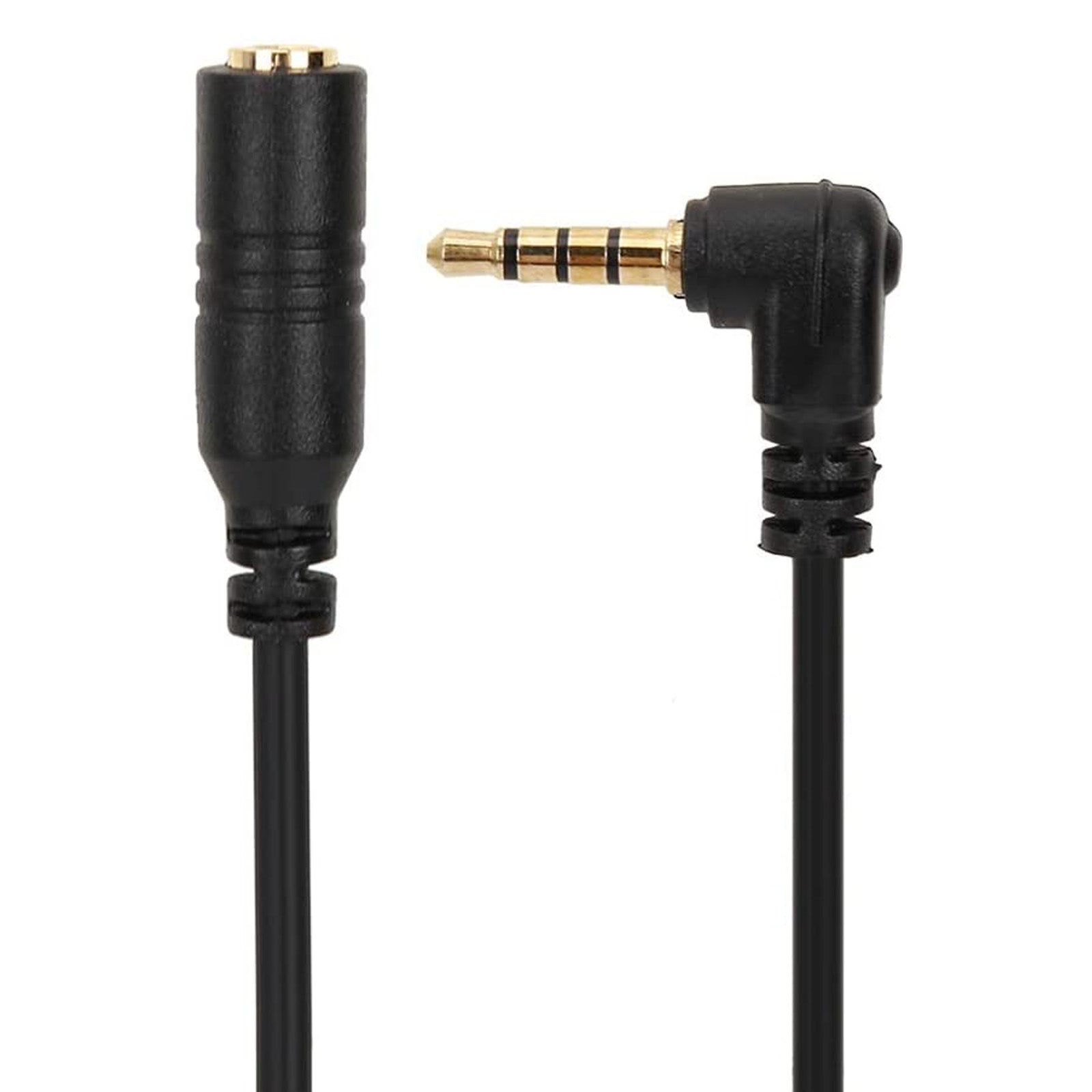 Smartphone or Tablet Microphone Adapter 3.5mm TRS Female Jack Socket to TRRS Male Jack Plug